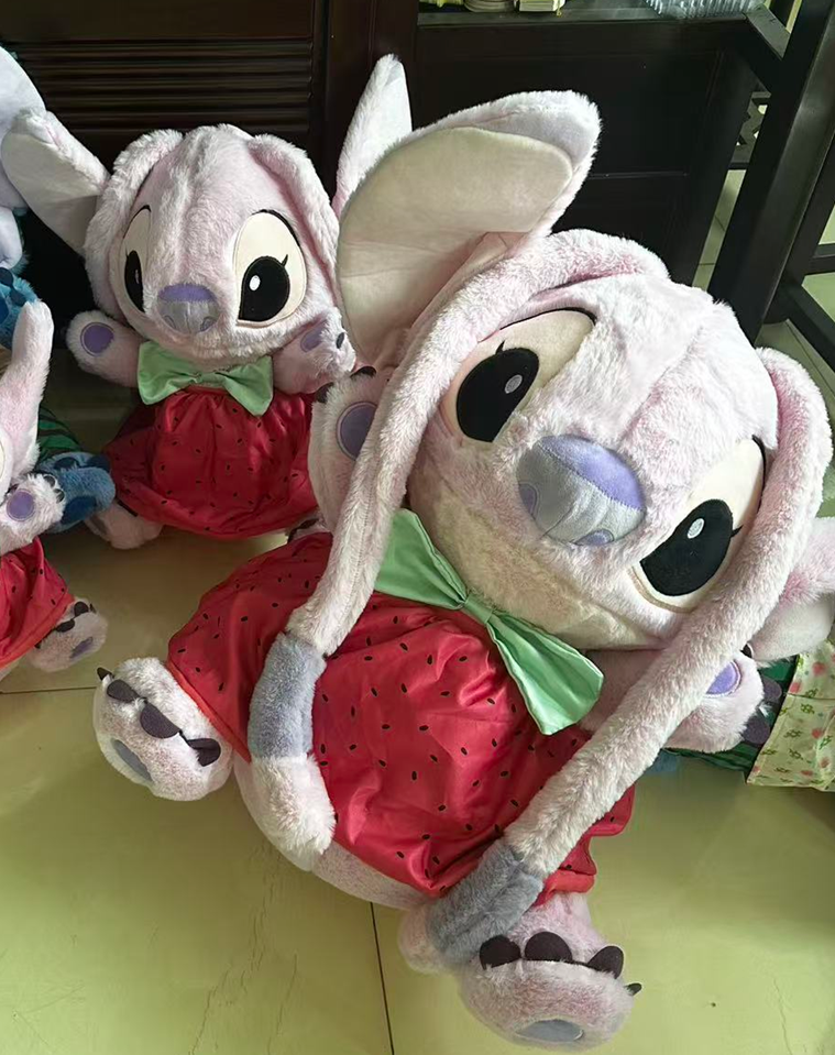 Beach Stitch Pink Plush Toy Stuffed Animal Toys