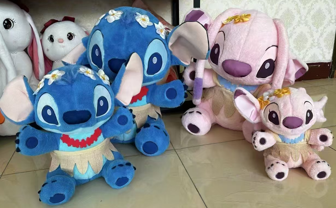 Grass Skirt Stitch Plush Toy Stuffed Animal Toys