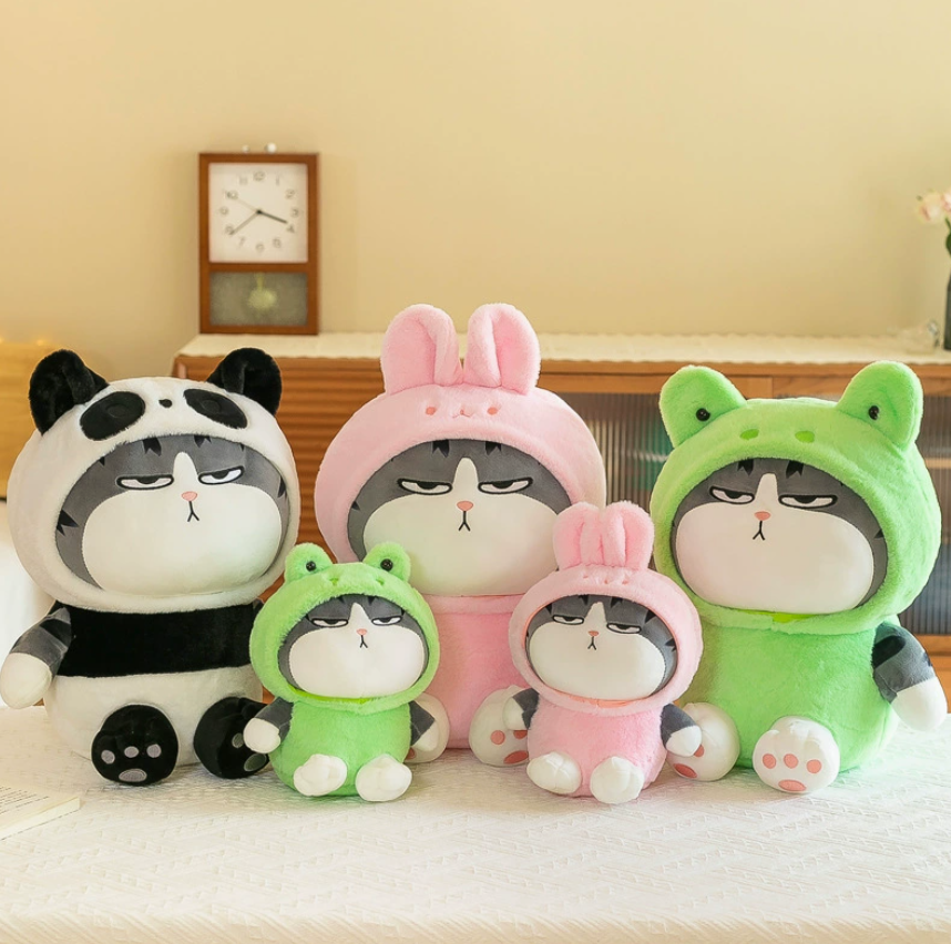 Transforming Cat Plush Toy Stuffed Animal Toys