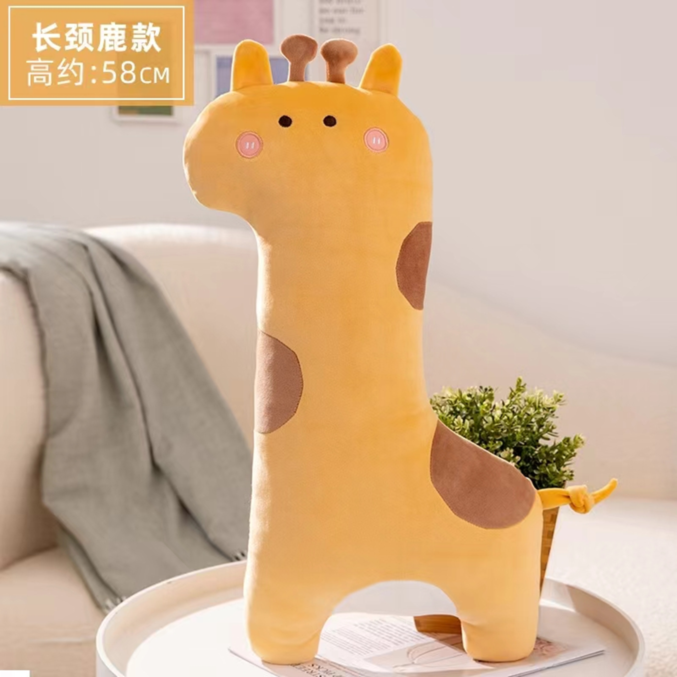 Green Crocodile Plush Pillow