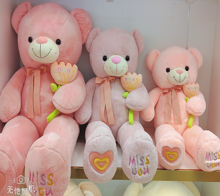 Flower Holding Bear