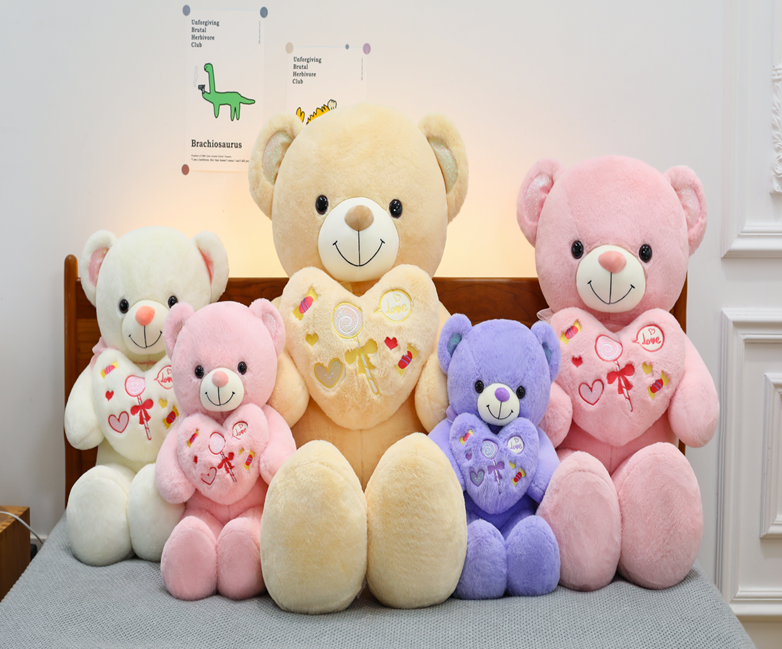 Lollipop Heart Bear