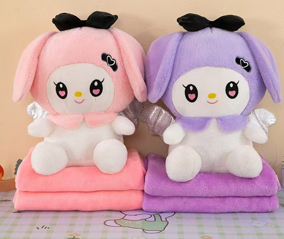 Dark Melody Plush Toy Blanket