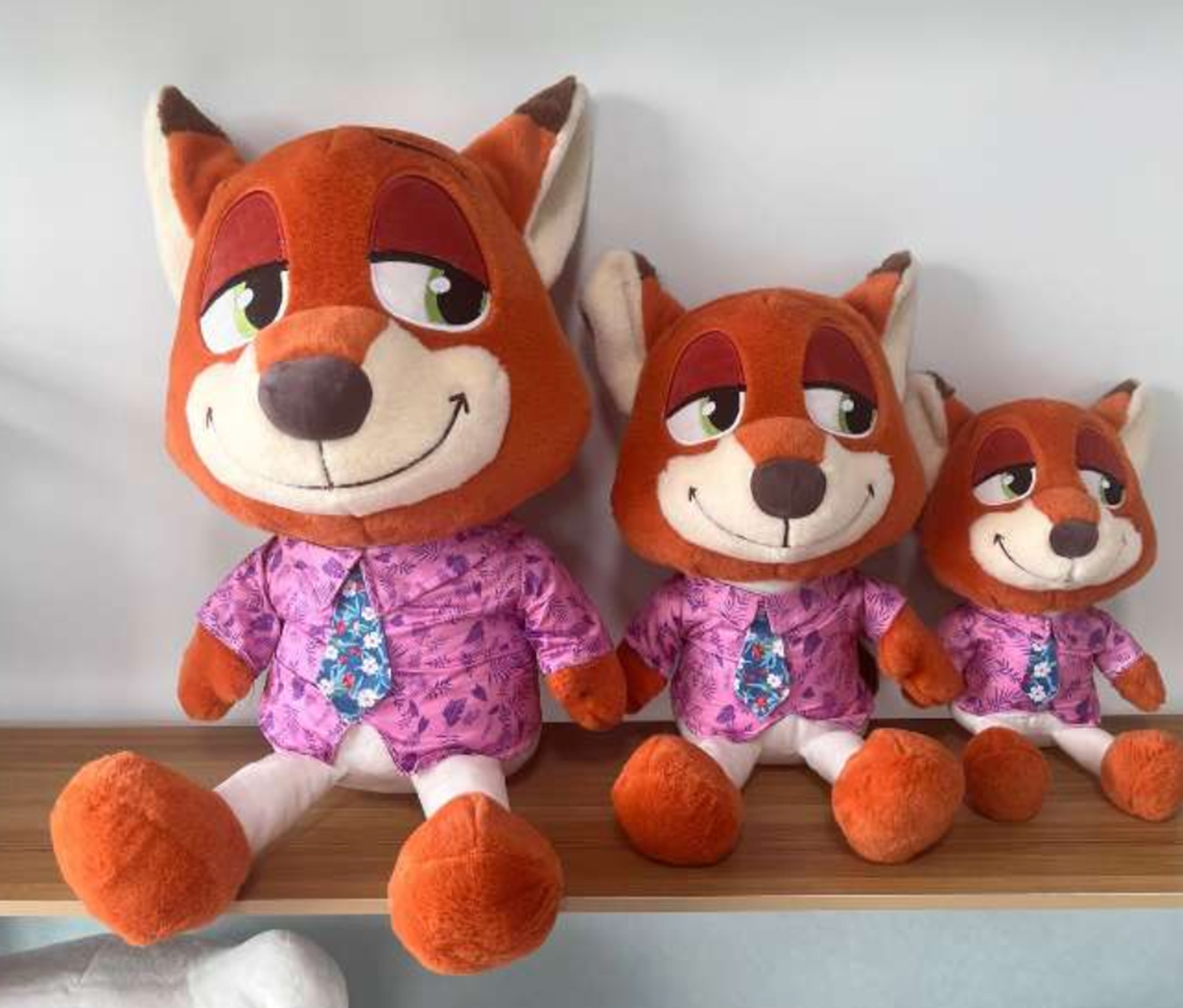 Cute Fox Plush Toy Stuffed Animal Toys