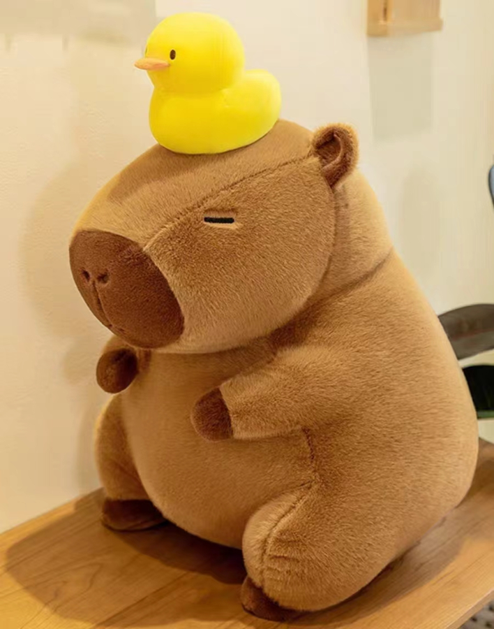 Duck Capybara Plush Toy Stuffed Animal Toys