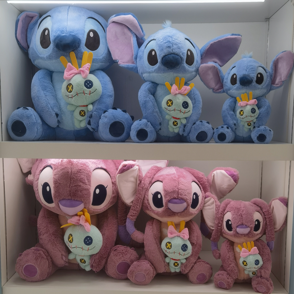 Baby Holding Stitch Plush Toy Stuffed Animal Toys