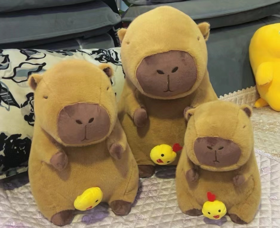 Chick Capybara Plush Toy Stuffed Animal Toys