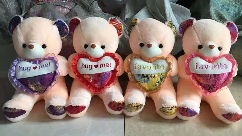 Lace Heart Bear