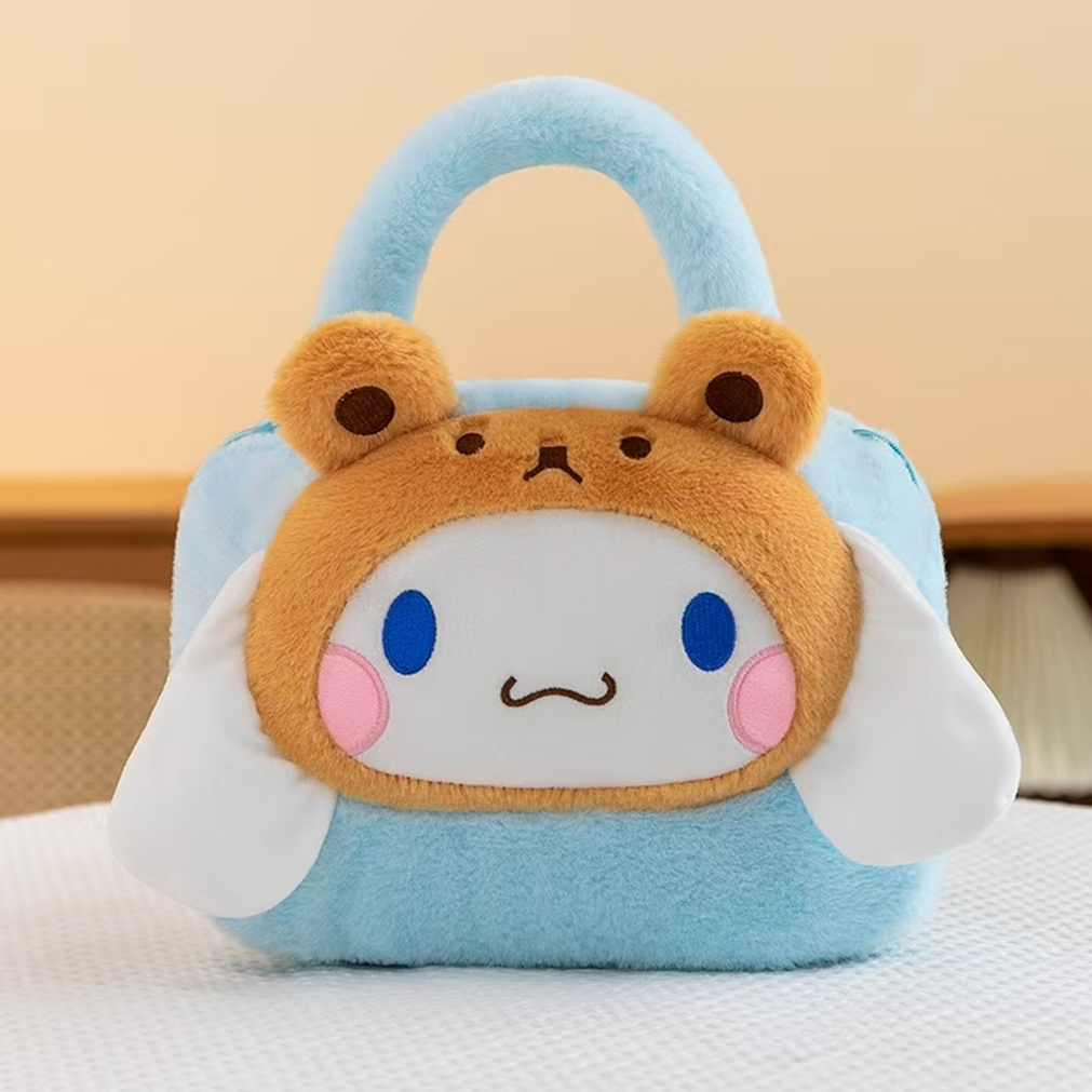 Handbag Kuromi Plush Toy Blanket