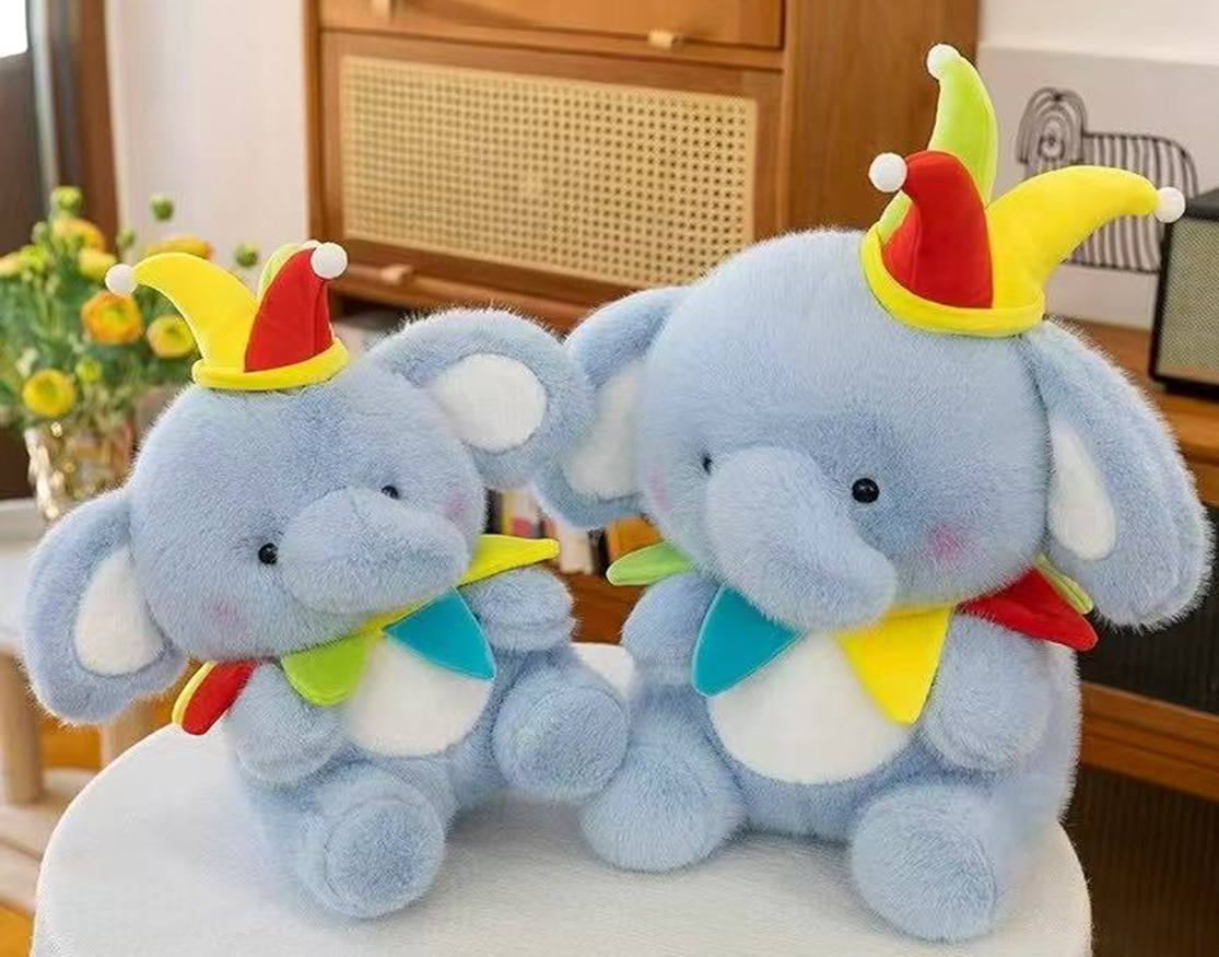 Baby Elephant Plush Toy Stuffed Animal Toys