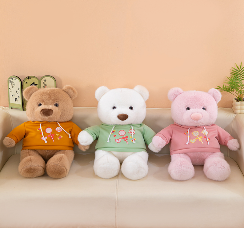Lollipop Hoodie Bear