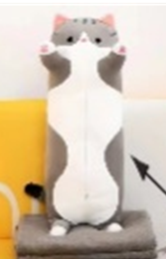 Long Cat Plush Blanket