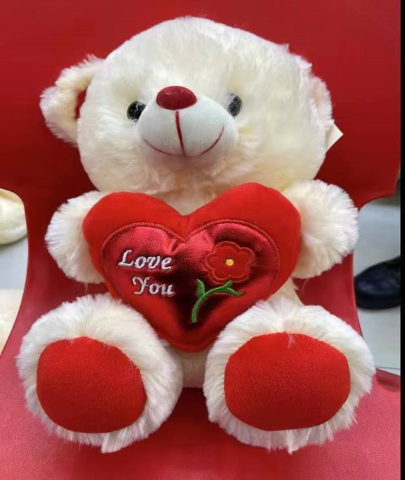 Red Rose Heart Bear