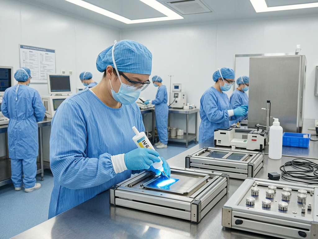 医疗耗材 UV 固化粘接方案
