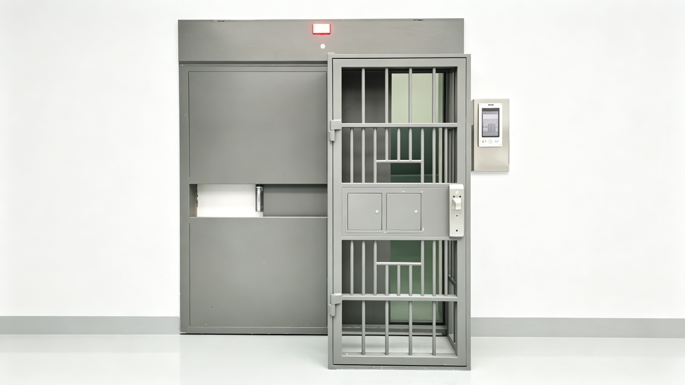 Electric AB Monitoring Room Door