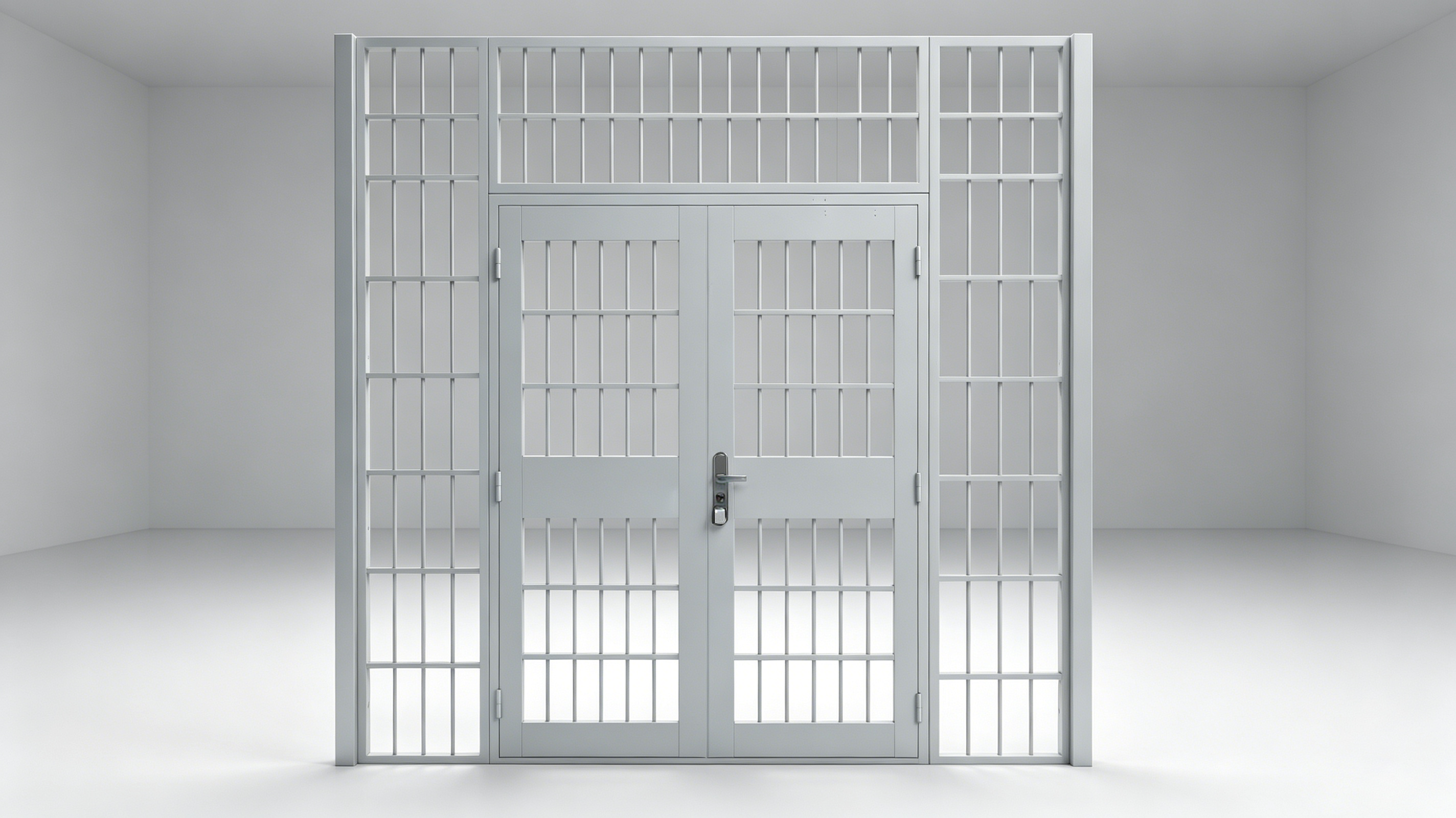 22 Prison Wing Electric Gate