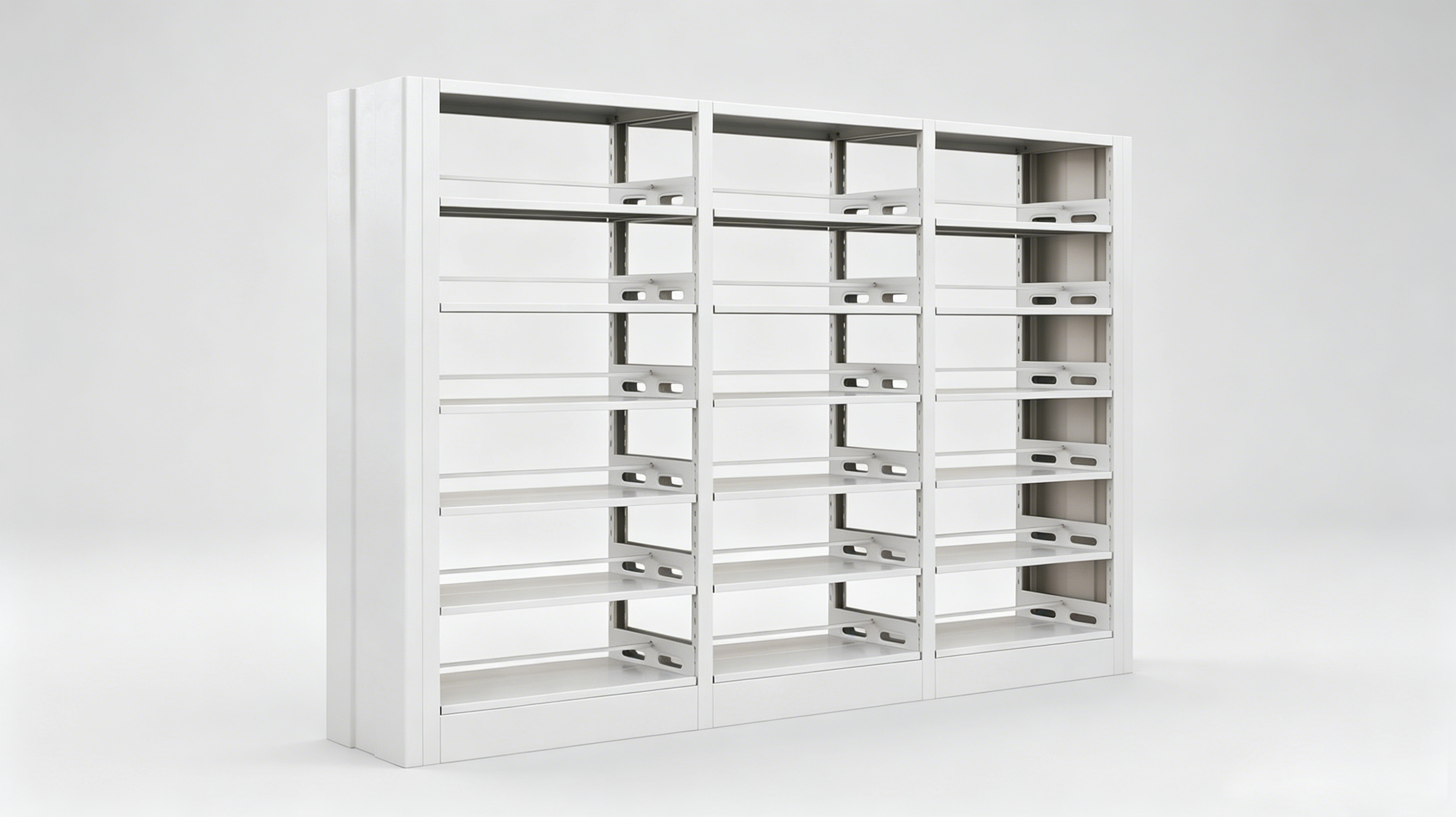 SJ-05 Double-Column, Double-Sided Bookshelf