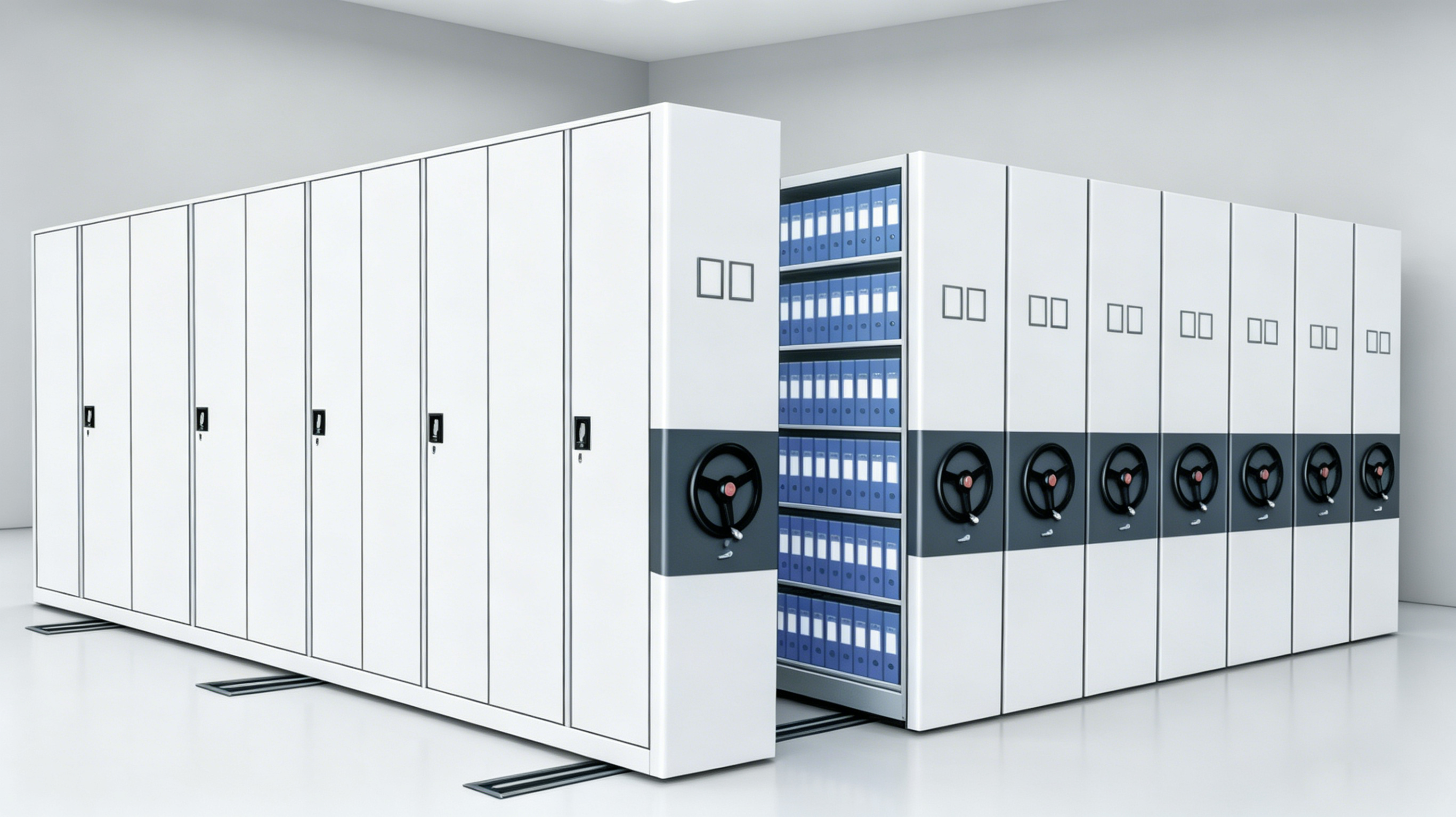 HDL-MJG-01 Manual Compact Cabinet (Top, Middle, and Bottom Guards)