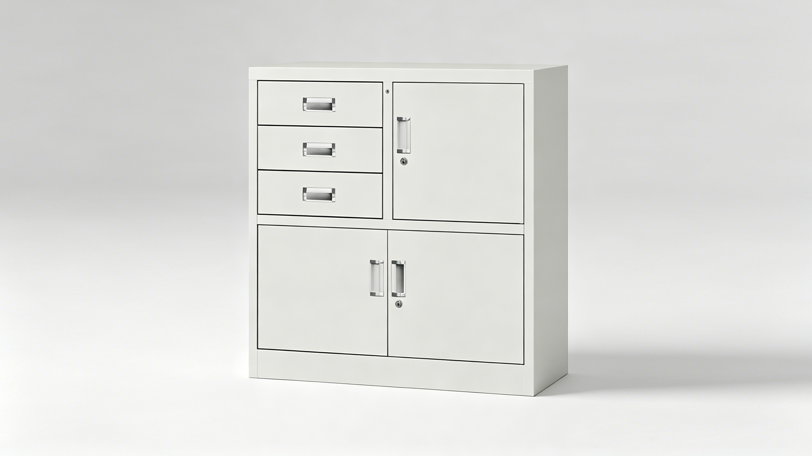 WJG-03 Lower Section of Three-Drawer Unit
