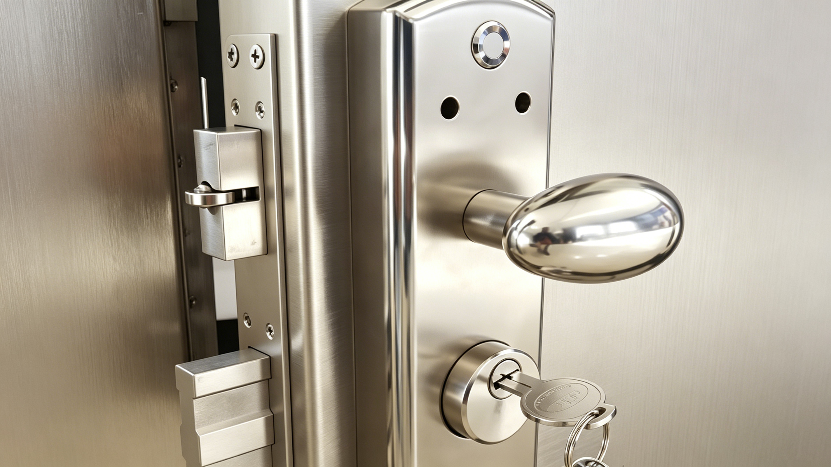 Integrated Mechanical-Electrical Lock