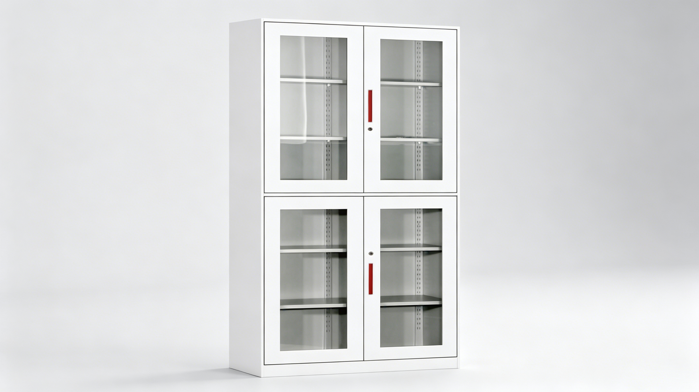 HDL-WJG-02 Double-Sided Glass Cabinet