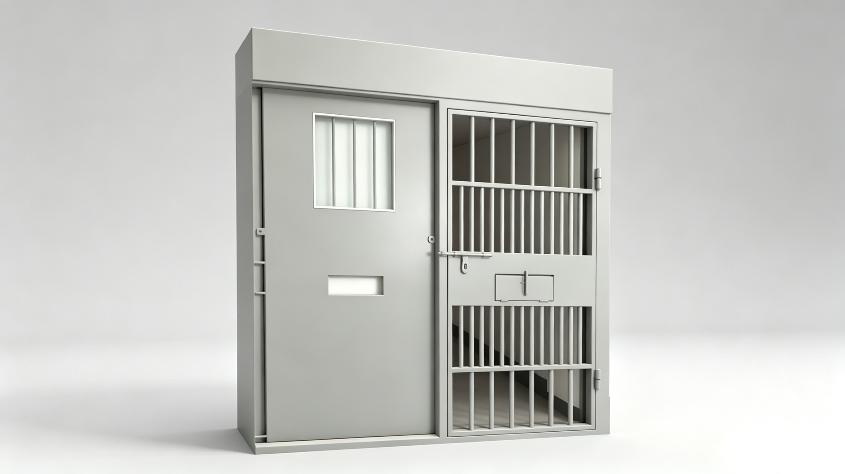 Manual Observation Door with Composite Structure