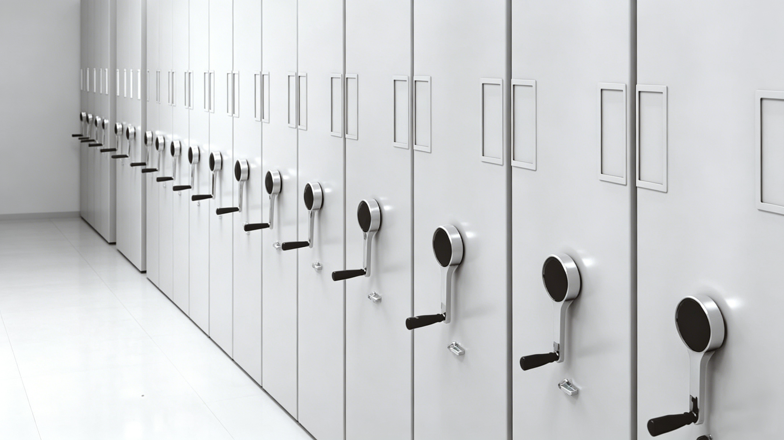 MJG-09 Manual Compact Shelving