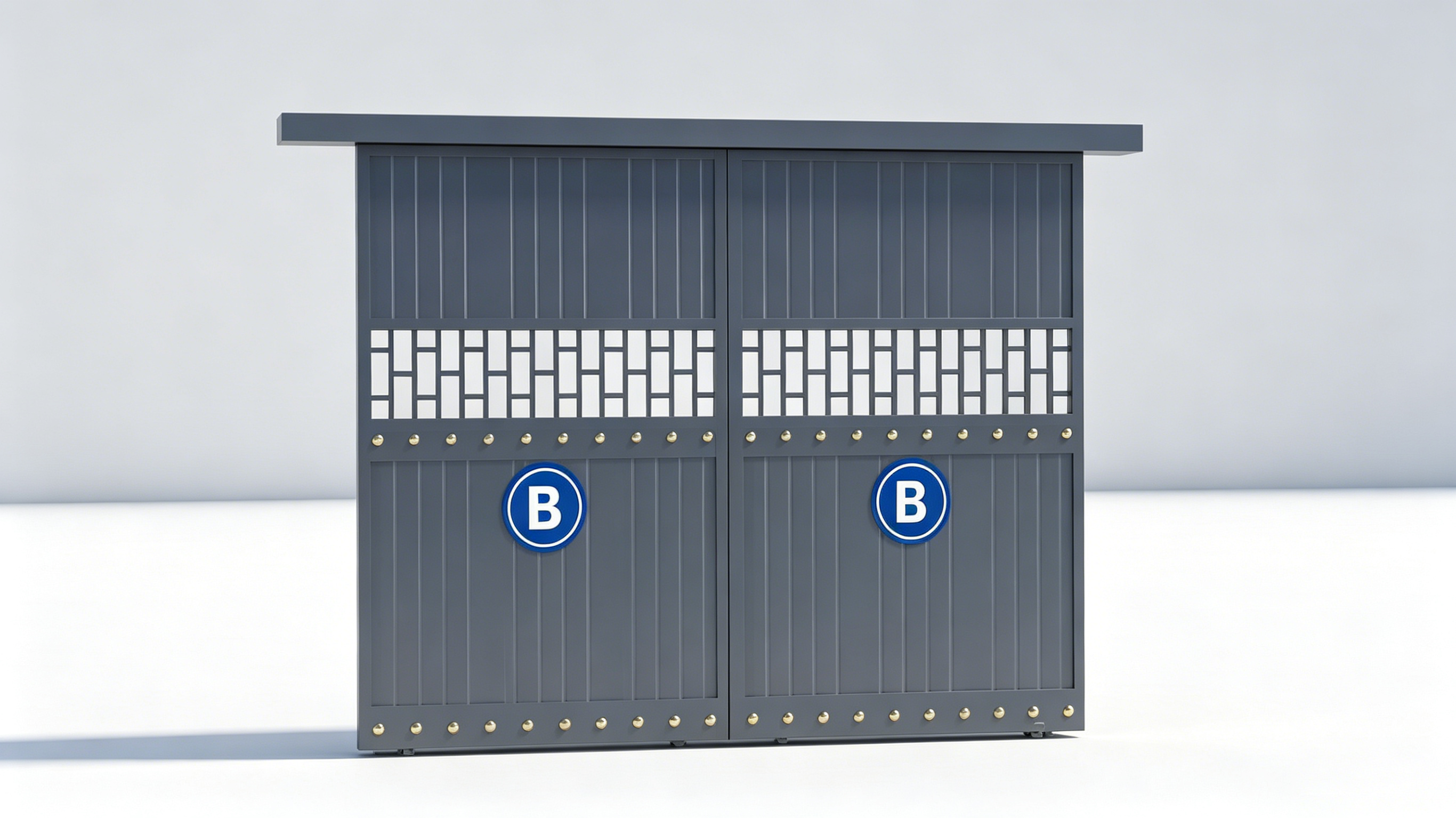 2 Prison Wing Electric Gate