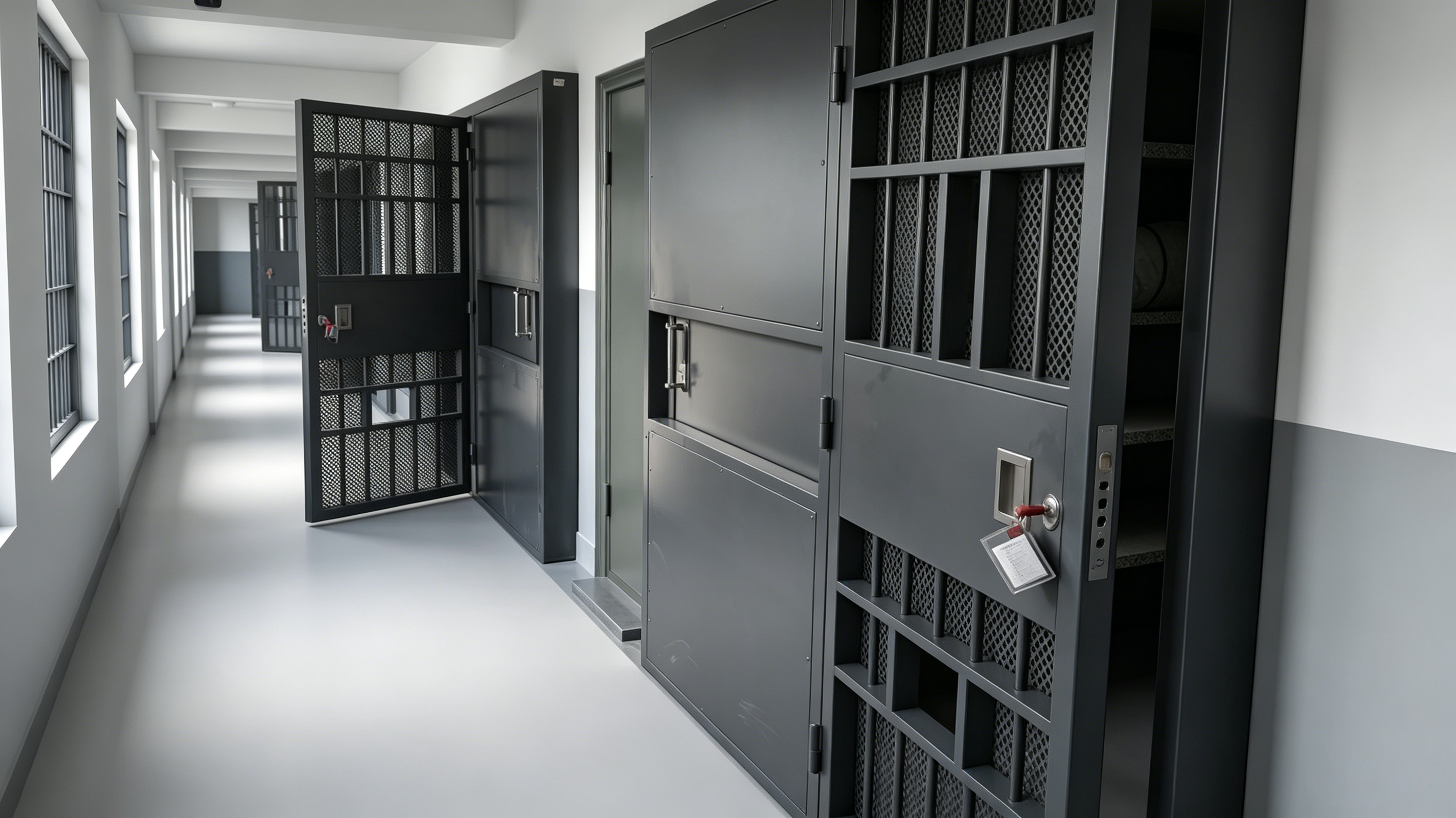 27 Prison Wing Electric Gate
