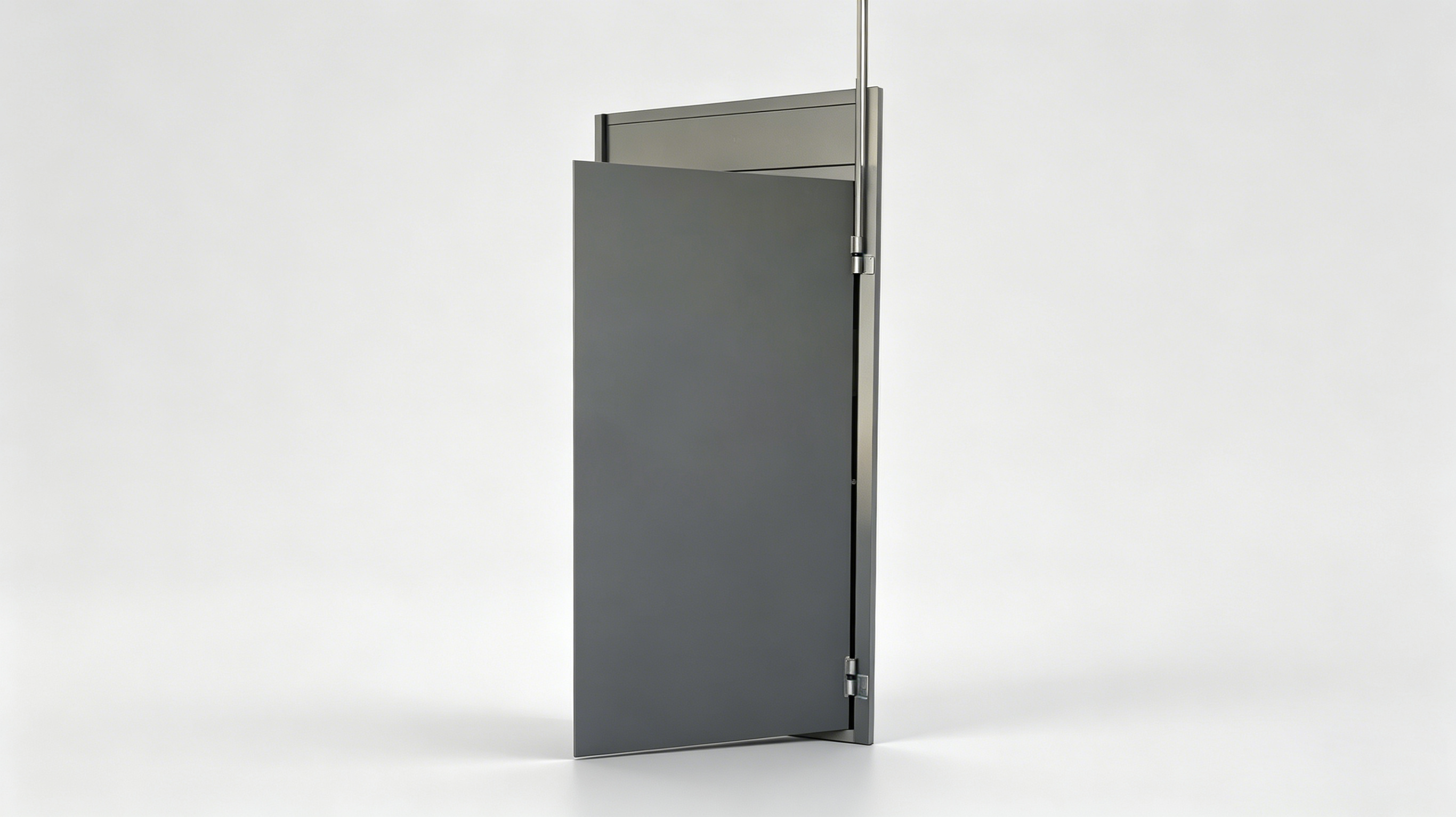 Single-rod vent damper