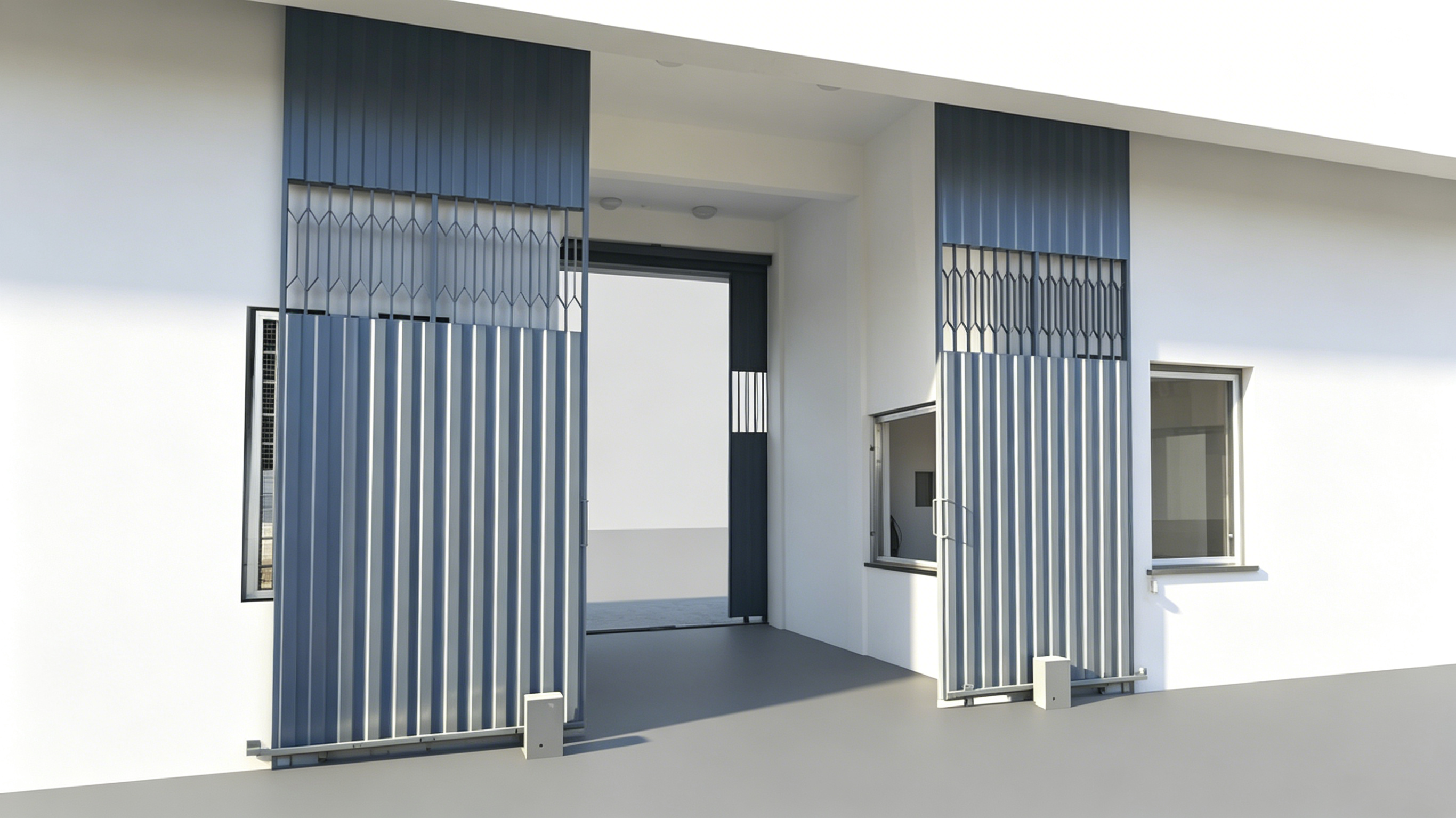 6 Prison Wing Electric Gate