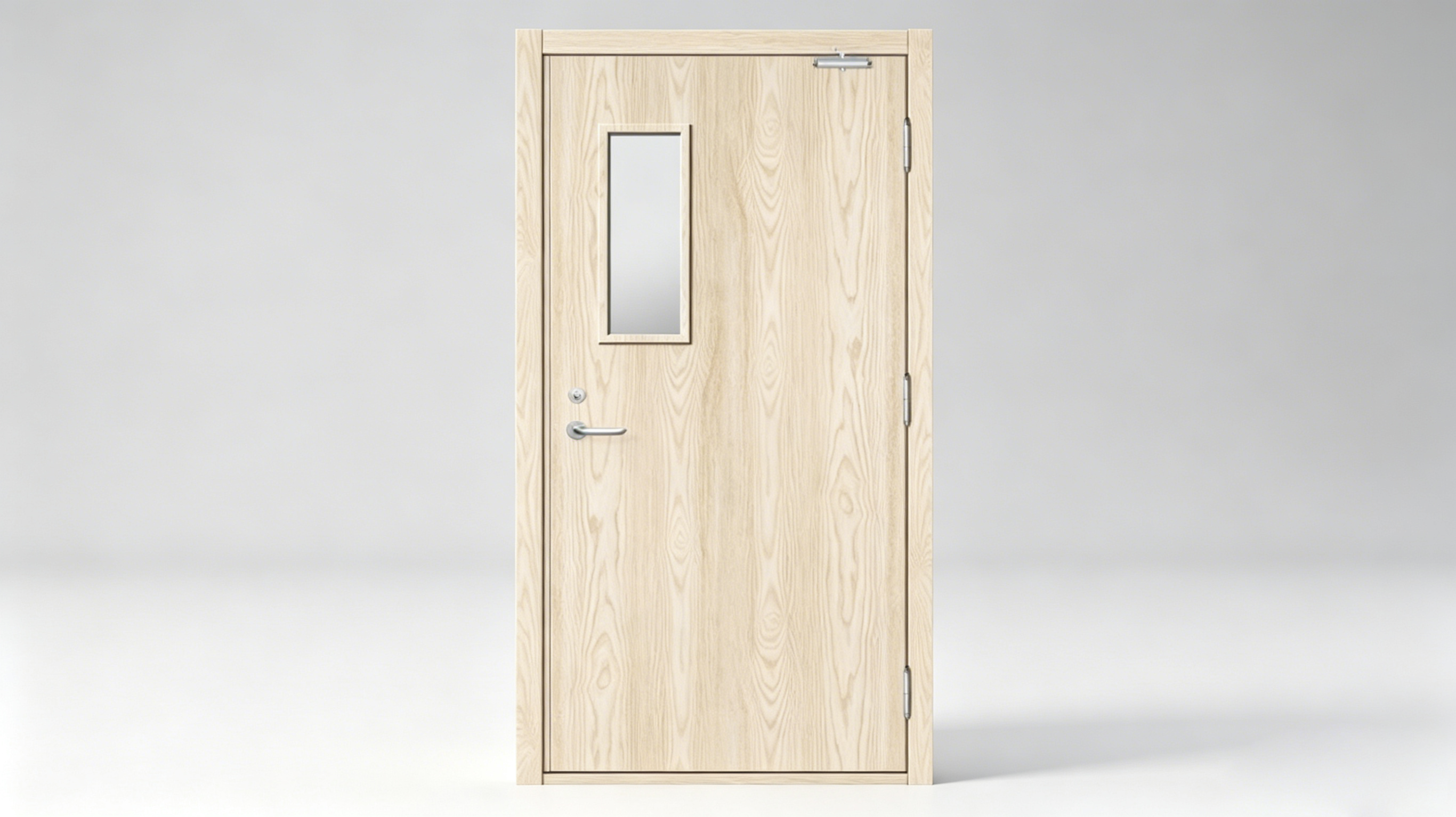 1043 (Steel Fire Door with Wood Grain Transfer)