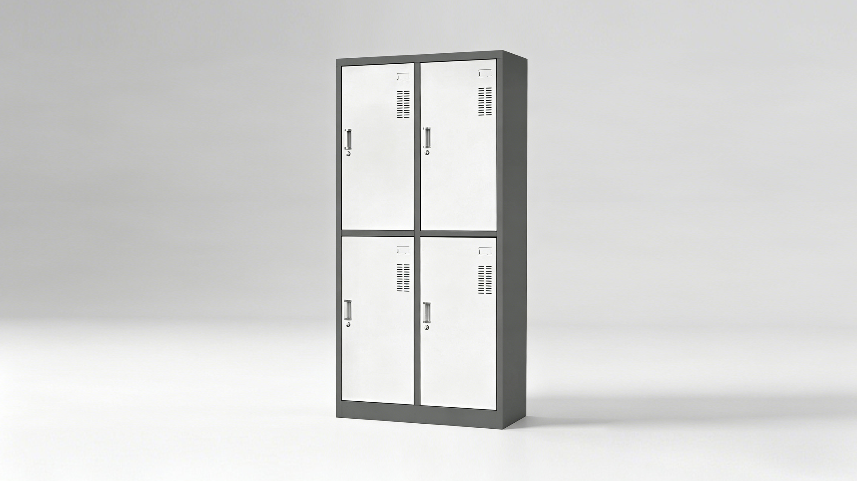 ZZTS-15 4-Door Multi-Color Pleated Locker