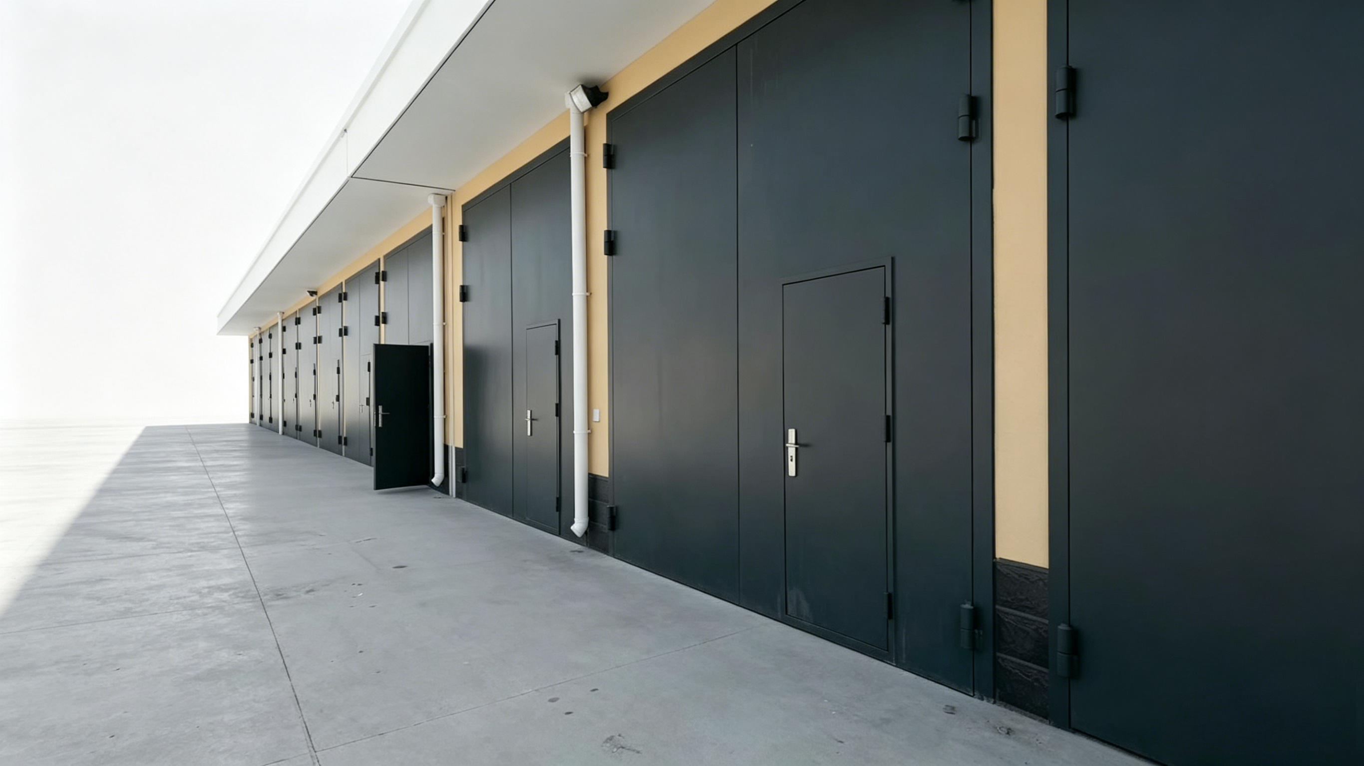 Explosion-proof door 10