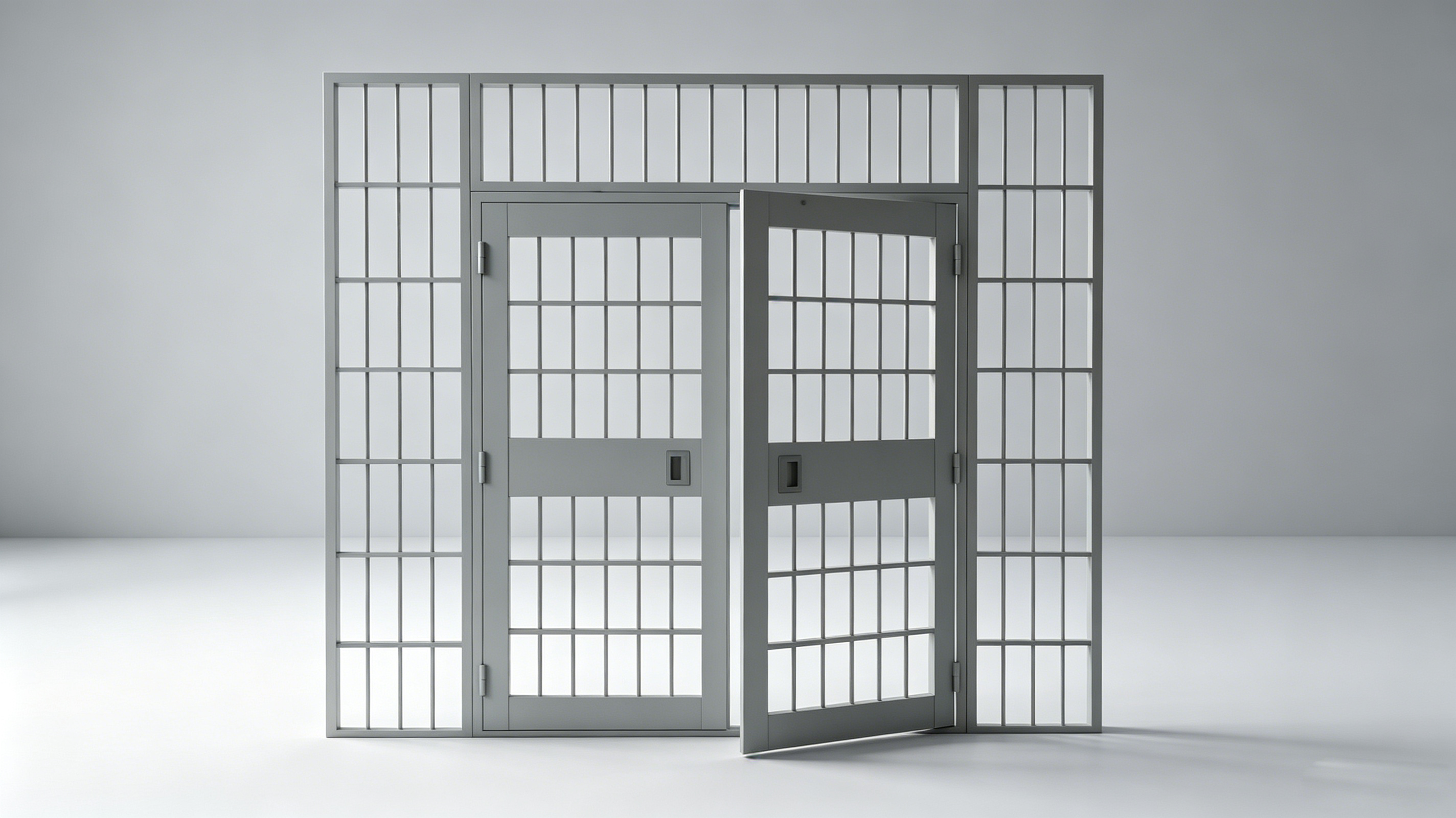 21 Prison Wing Electric Gate