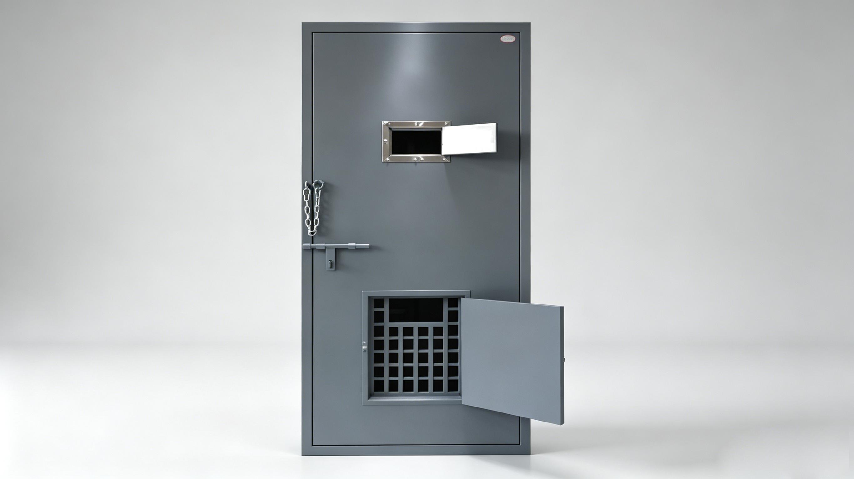 Swing-open cell door