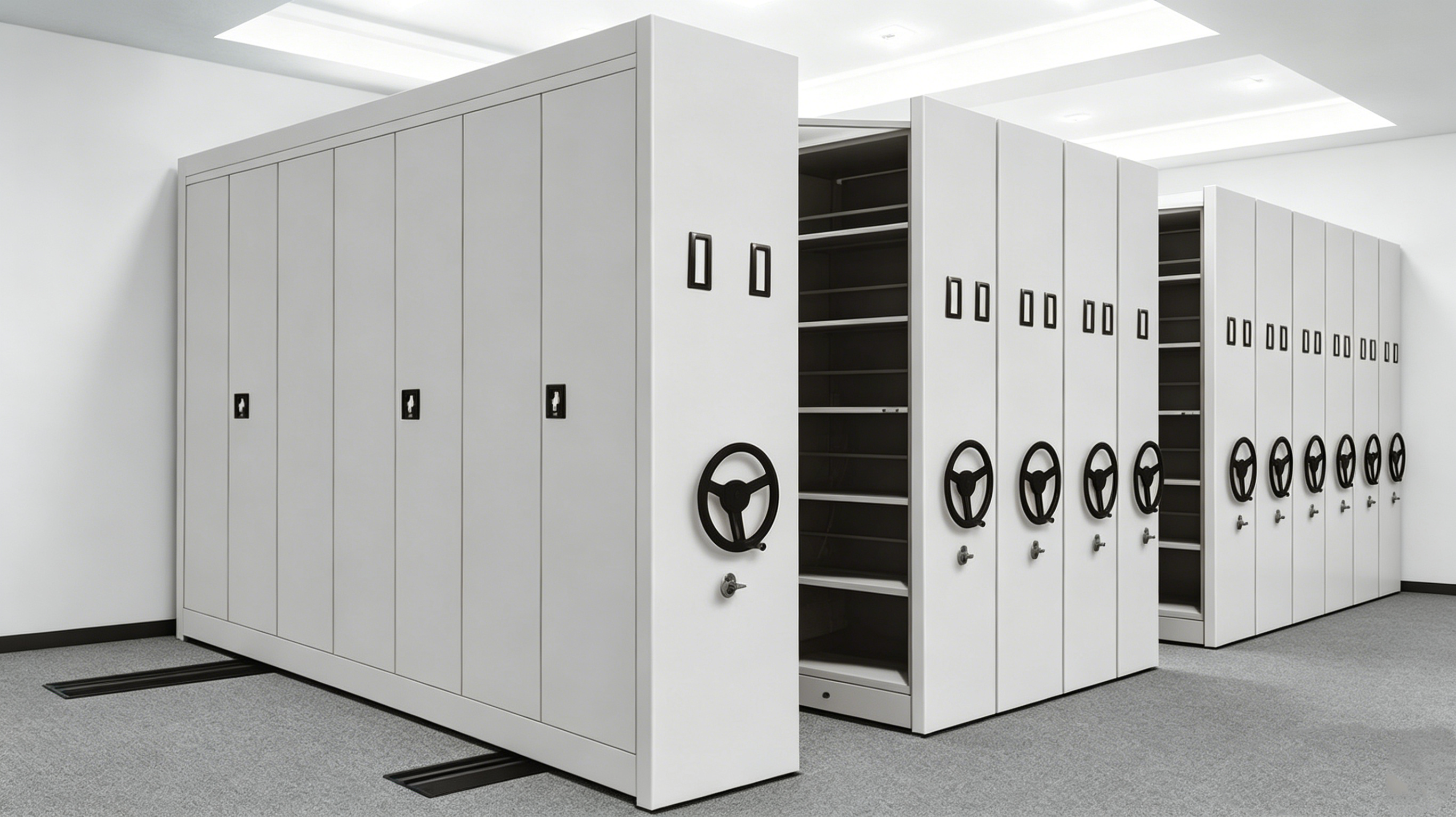 MJG-07 Manual Compact Shelving