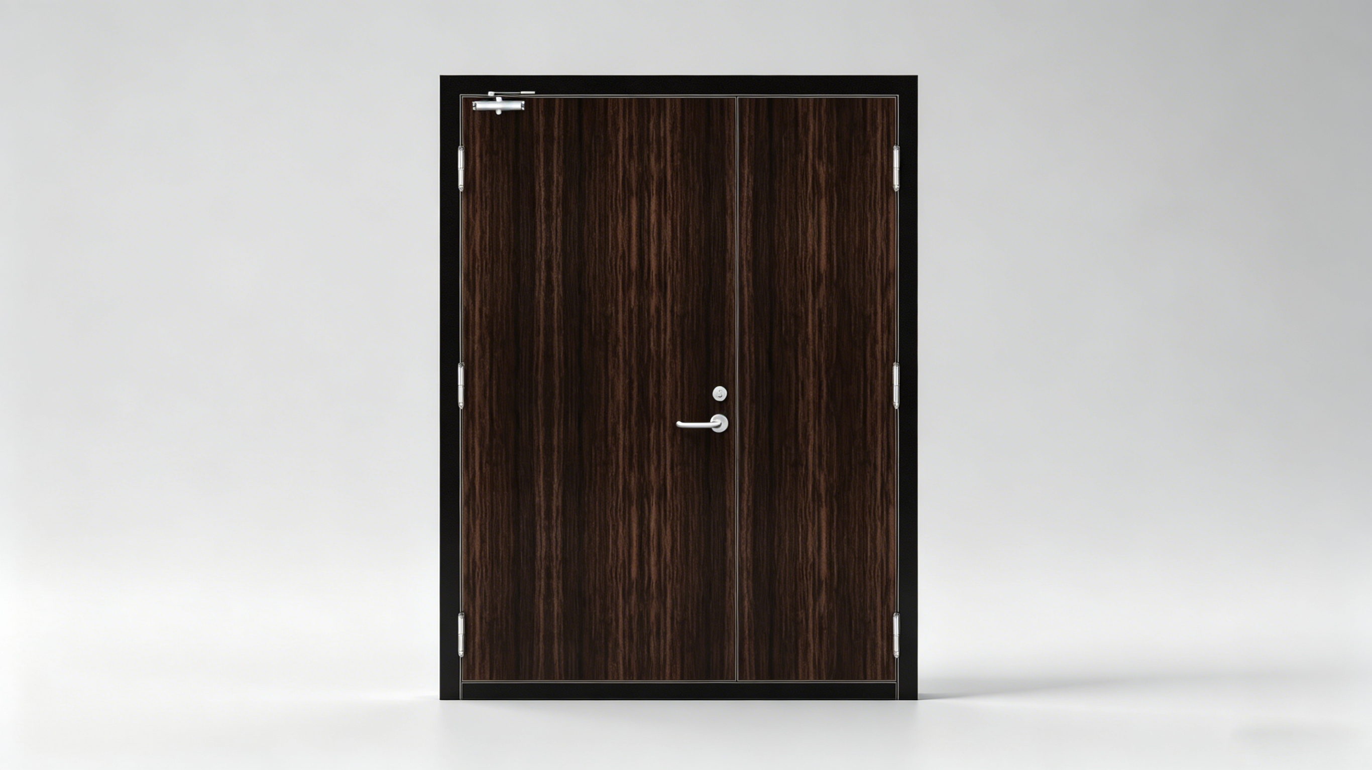1045 (Steel Frame with Wood Leaf Fire Door)