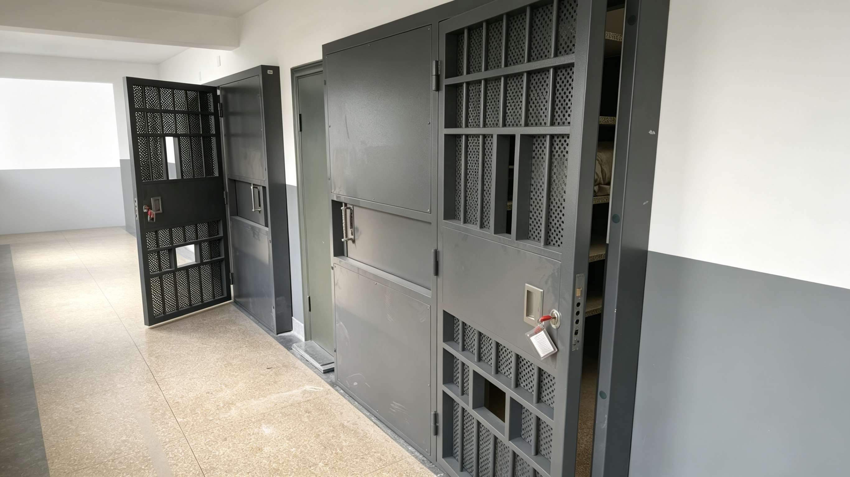 19 Prison Wing Electric Gate