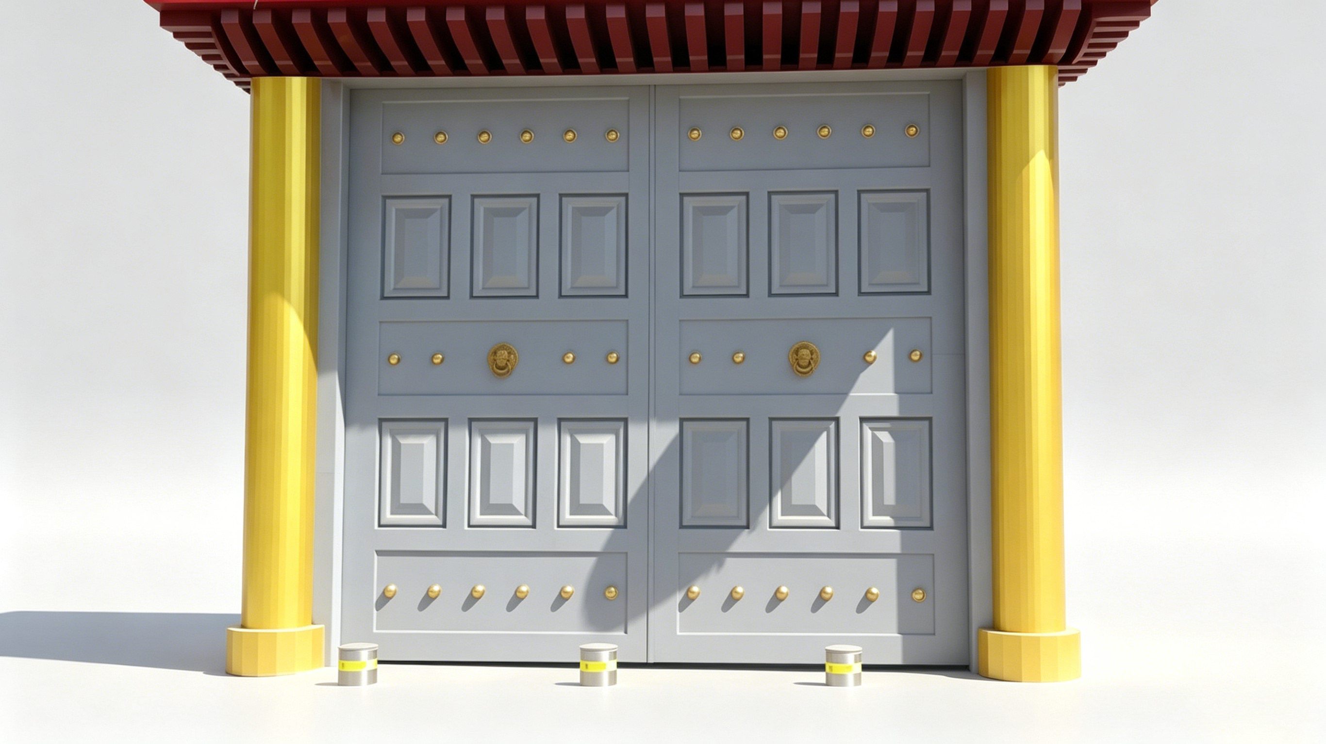 9 Prison Wing Electric Gate
