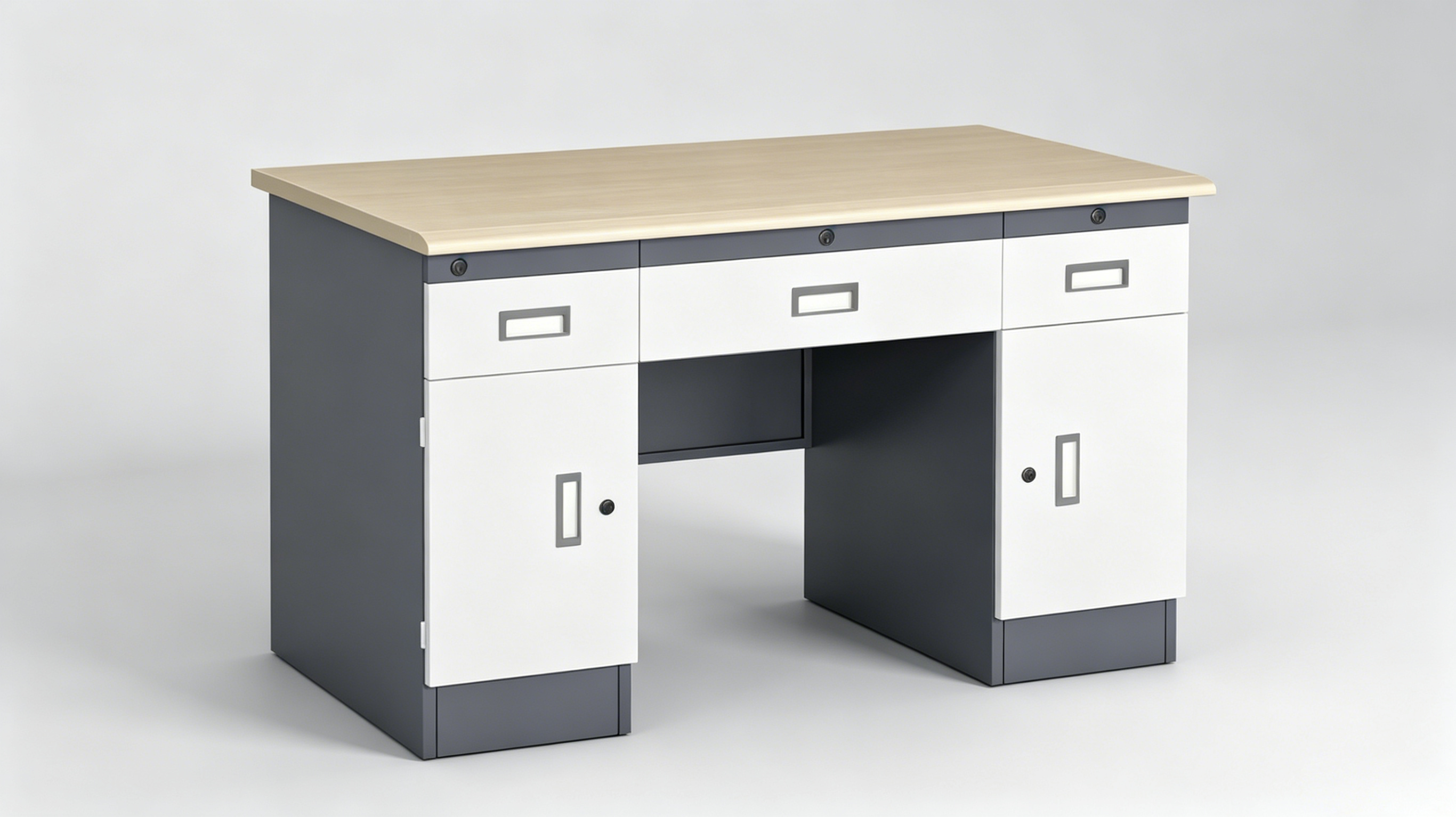 GZBGZ-06 Steel Office Desk
