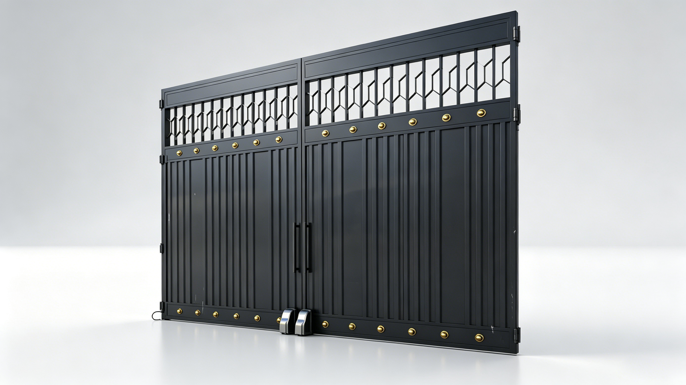 3 Prison Wing Electric Gate