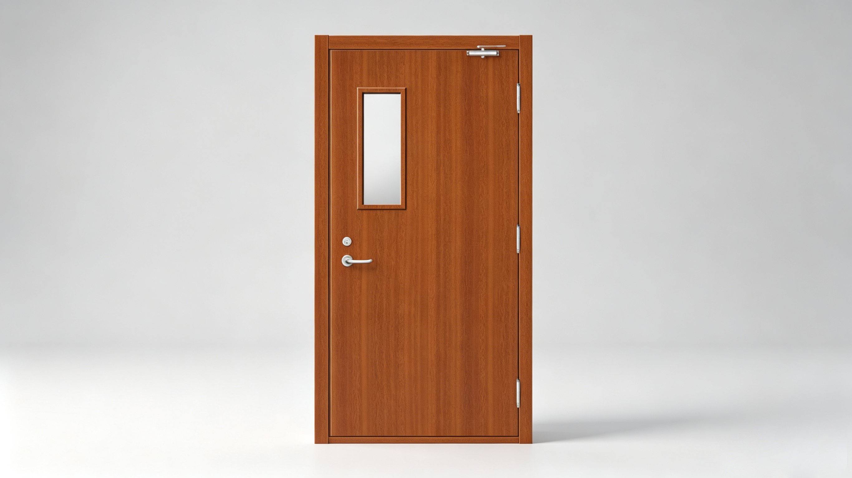 1041 (Steel Fire Door with Wood Grain Transfer)