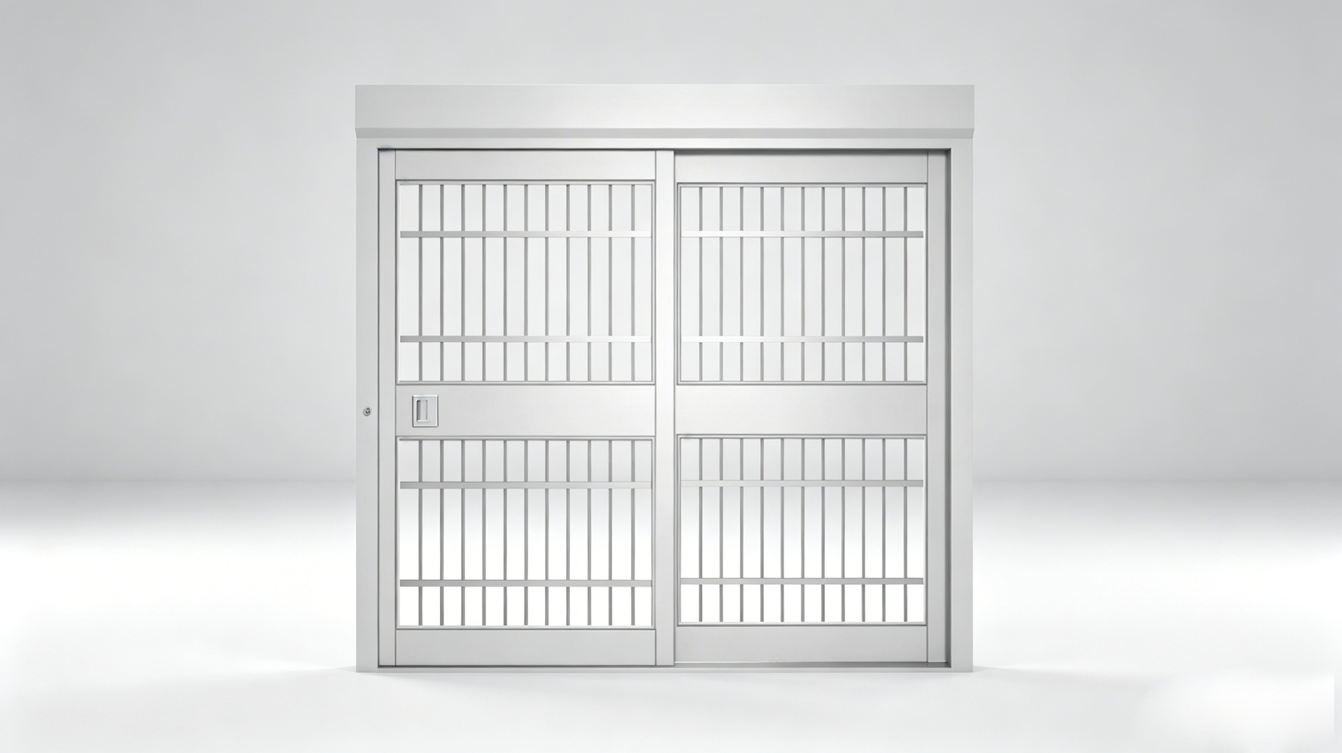 HDL-JYM-08 Cell Electric Sliding Door (with Fixed Panel)