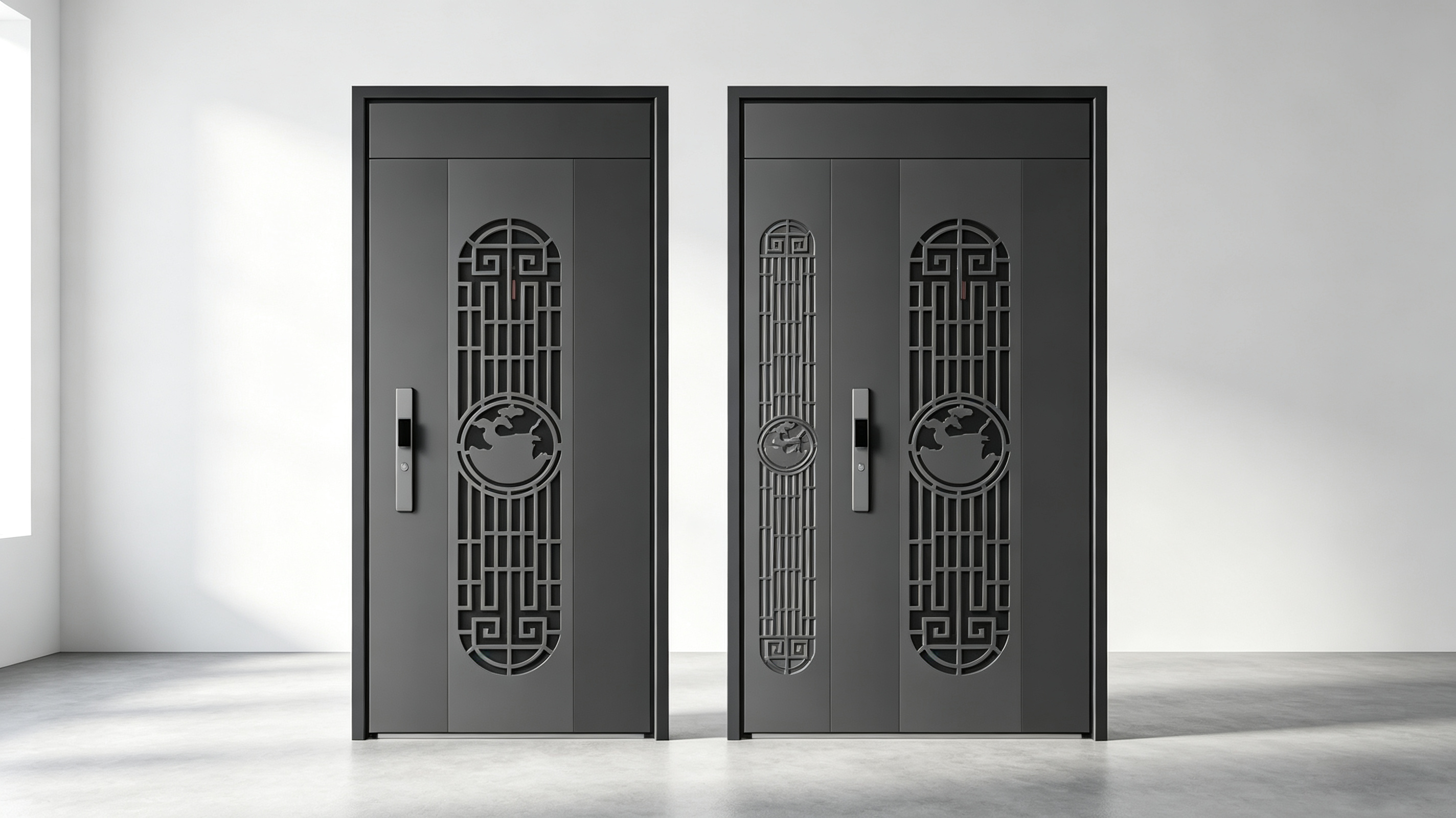 Yunhai Cardless Aluminum Die-Cast Door-in-Door