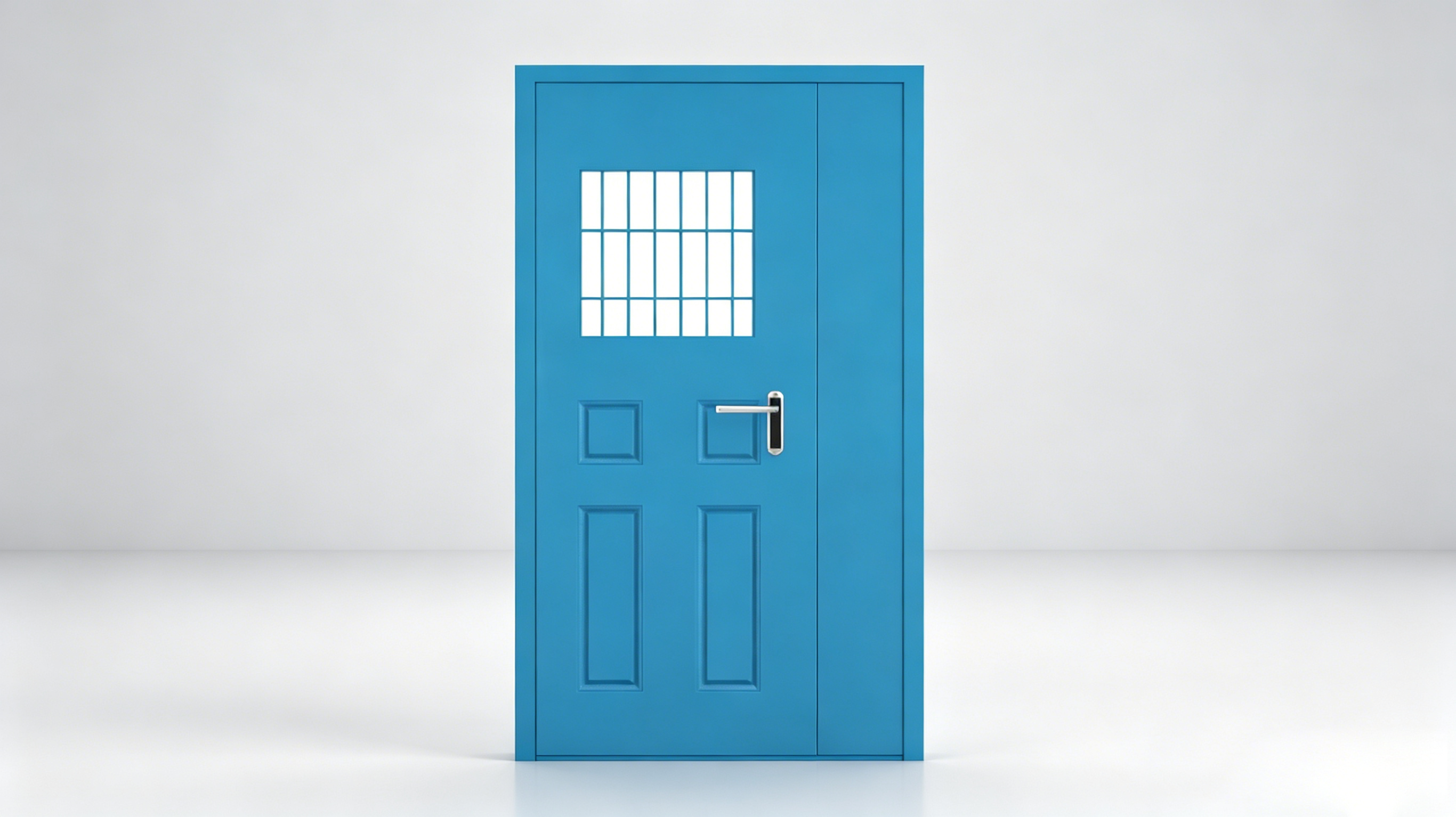 HDL-JYM-17 Semi-Enclosed Security Door