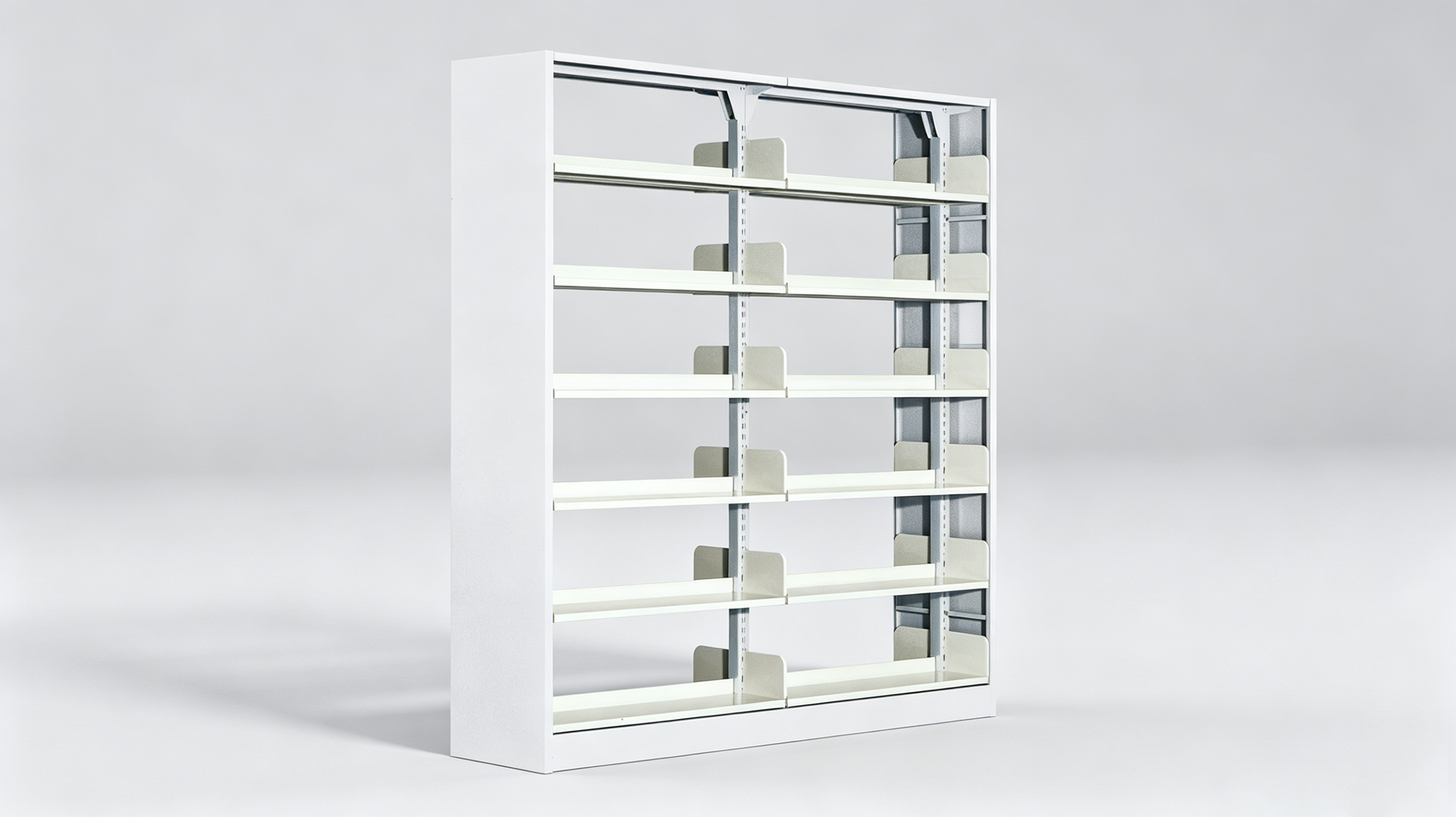 SJ-06 Single-Column Double-Sided Bookshelf
