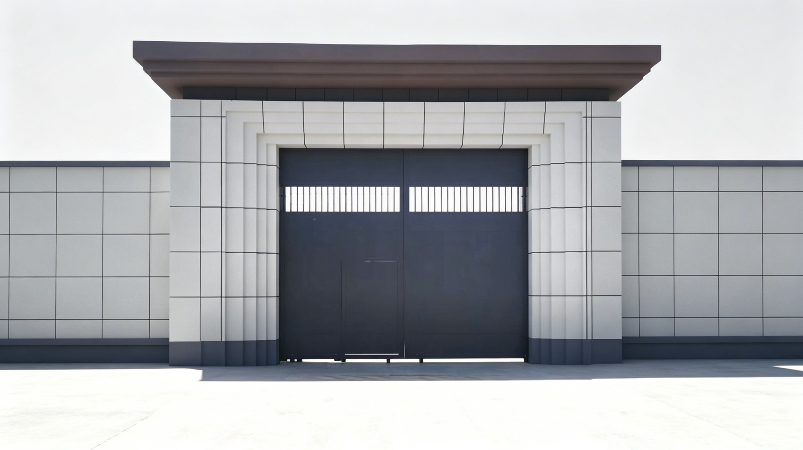 5 Prison Wing Electric Gate