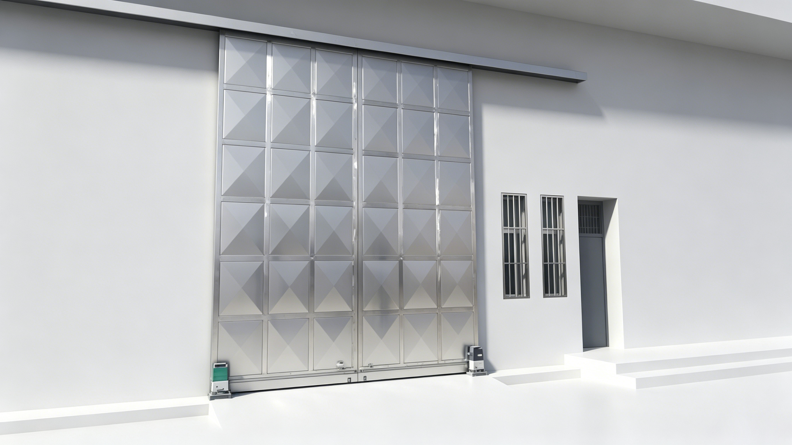 8 Prison Wing Electric Gate