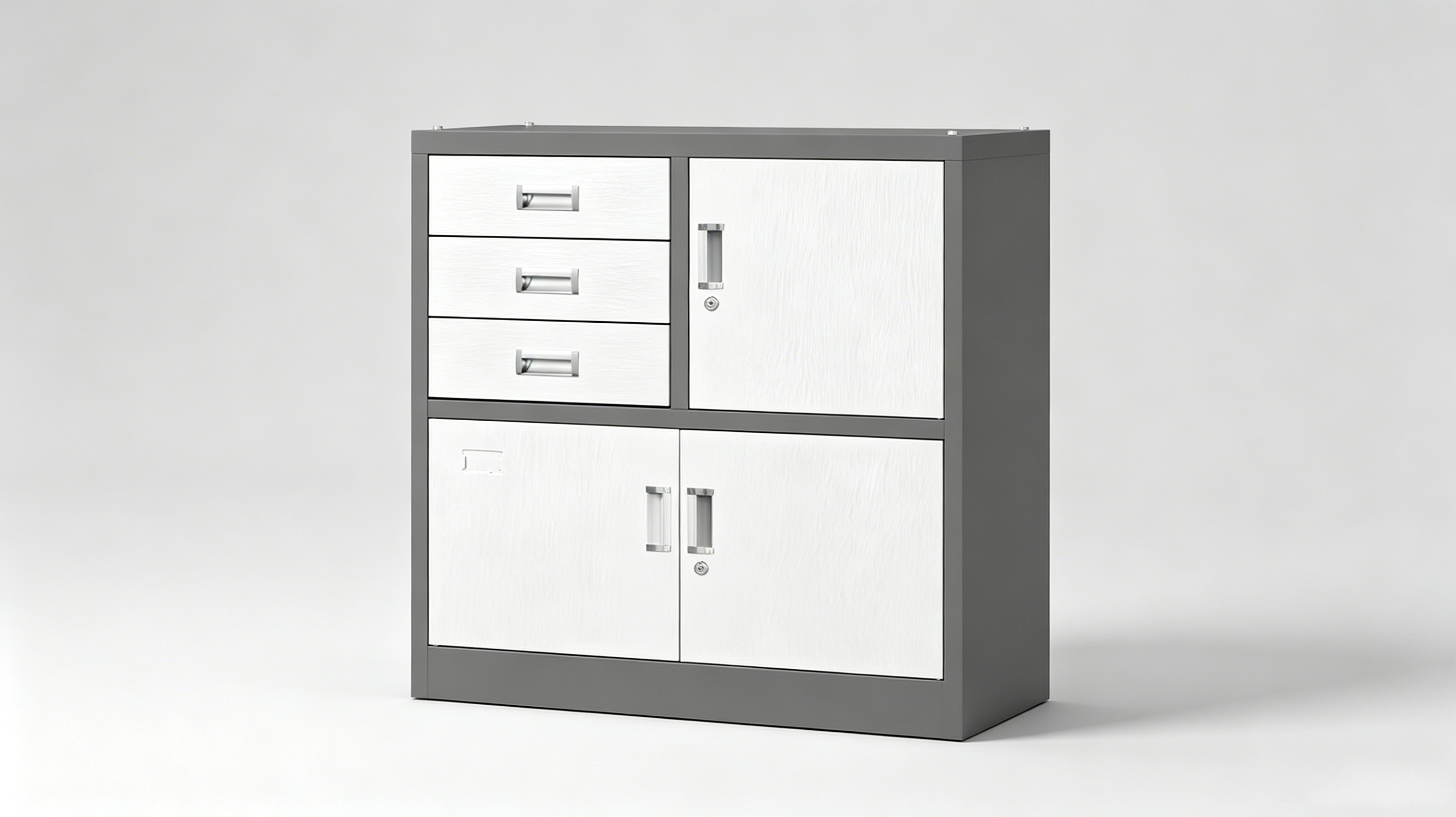 ZZTS-12 Ruffled Color-Mismatched Lower Section of Three-Drawer Unit